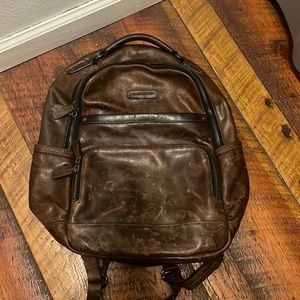 Frye Logan  Oiled Leather Backpack